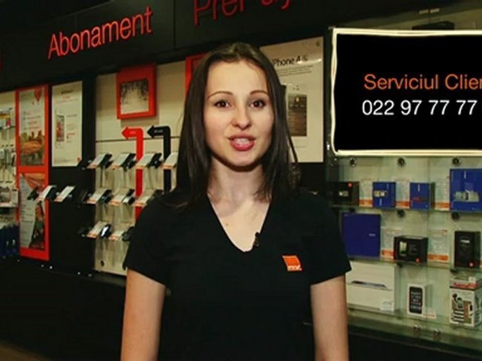 Utilizarea serviciilor Orange Abonament