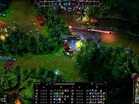 Katarina se fait dunk - League of Legends