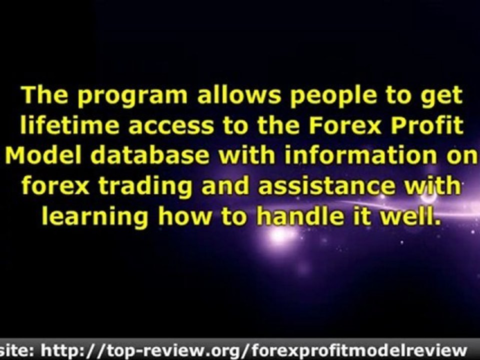 Forex Profit Model Reviews  What is Forex Profit Model?