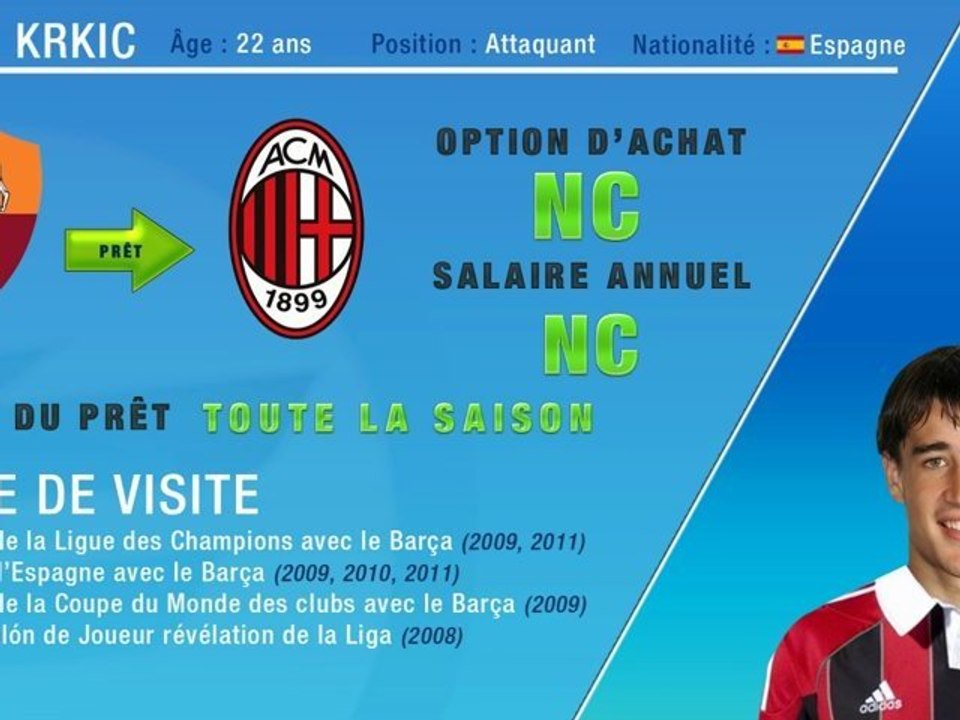 L'AS Roma prête Bojan au Milan AC !