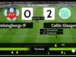 Football Match Helsingborg vs Celtic 29-08-2012