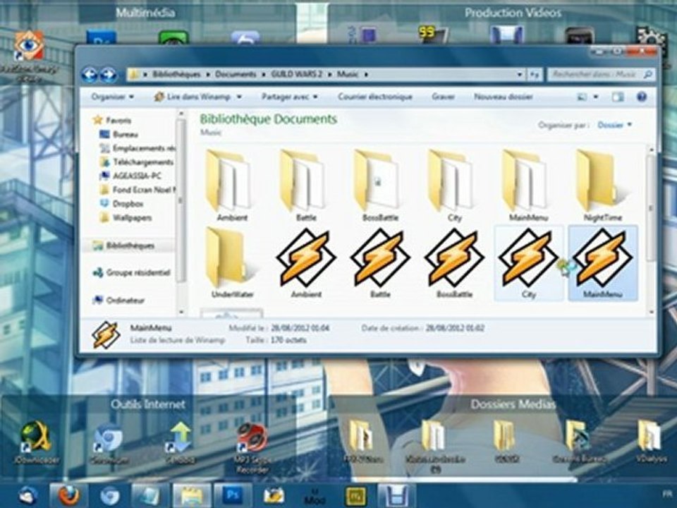 Musique Personnalisée dans Guild Wars 2