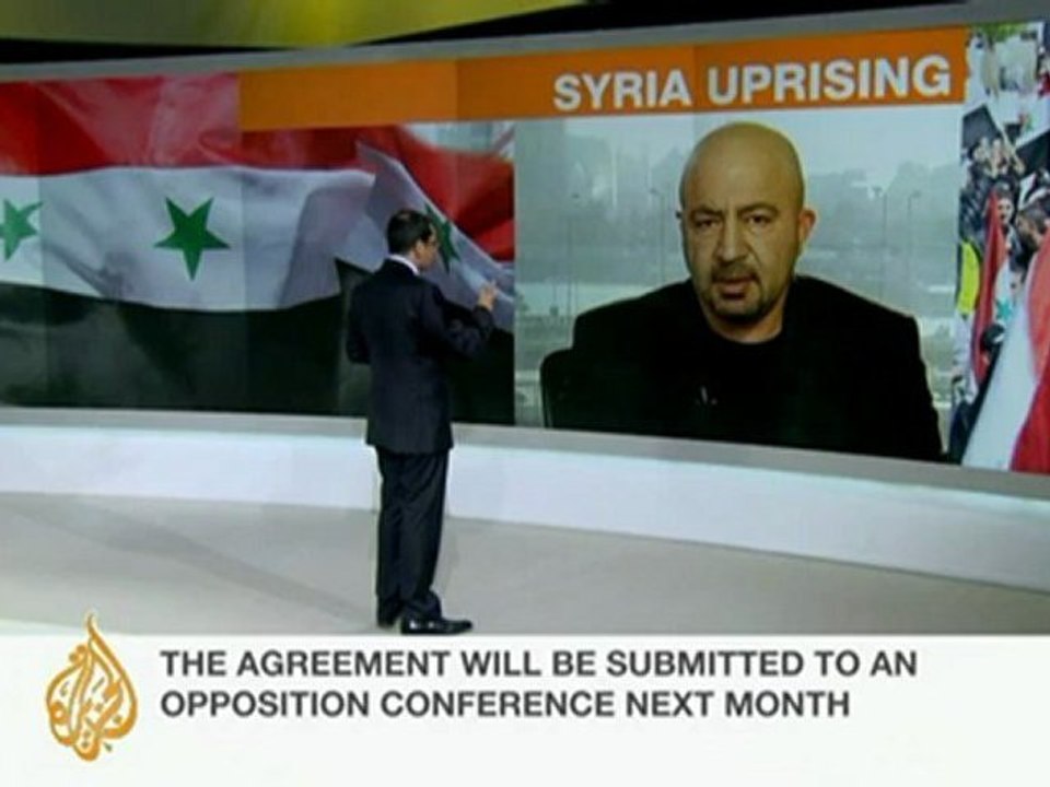 Largest Syrian opposition groups sign unity agreement