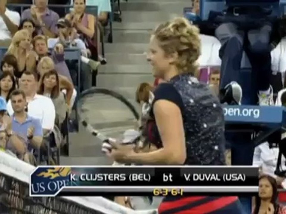 US Open: Clijsters startet Titeljagd mit Sieg