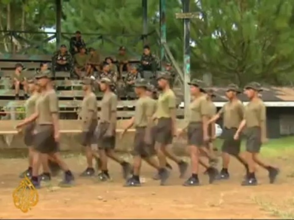 Philippines army recruits former communist rebels