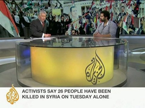 Nir Rosen discusses the situation in Syria