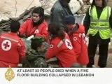 Beirut building collapses killing dozens