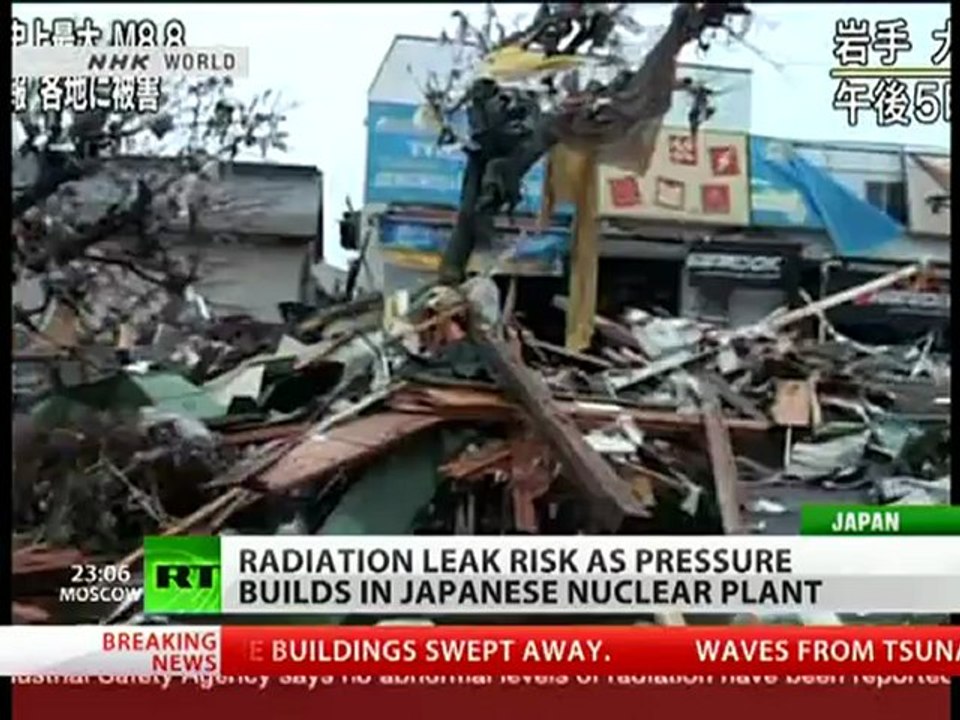 Japan's Chernobyl? Radiation pressure fears at Fukushima plant