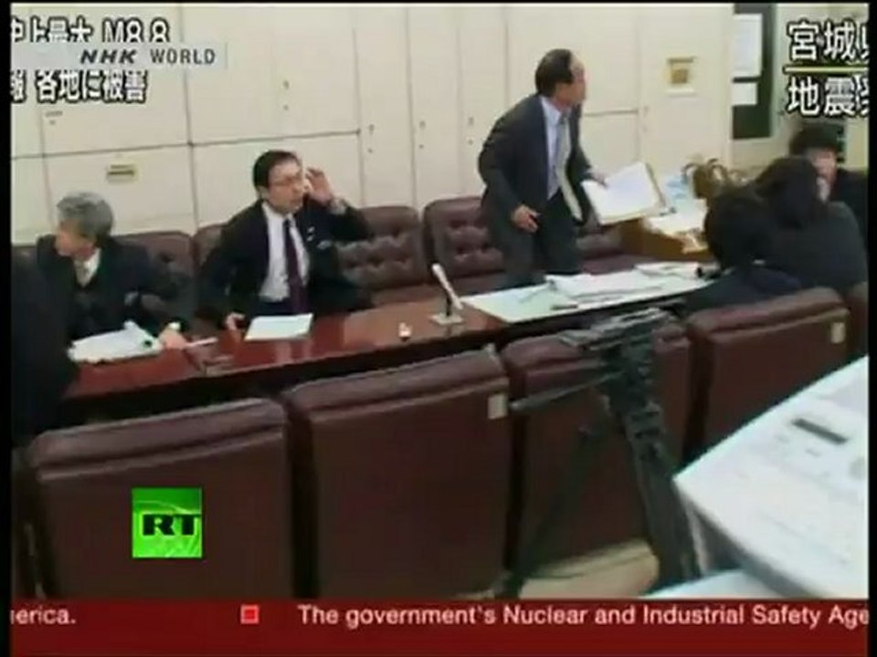 Moment of Japan earthquake caught on cameras triggering 10m tsunami