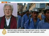 Interview on Qatar labour rights