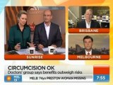 Sunrise -  Benefits of circumcision outweigh potential risks 2of2