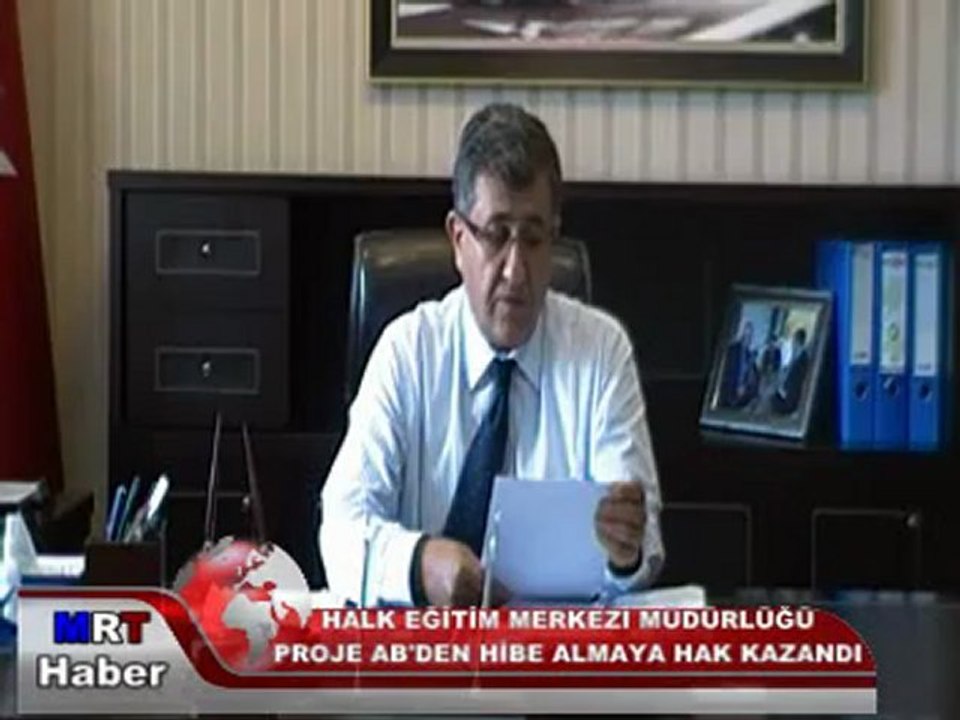 İLÇE HALK EĞİTİME PROJE KAPSAMINDA AB HİBE