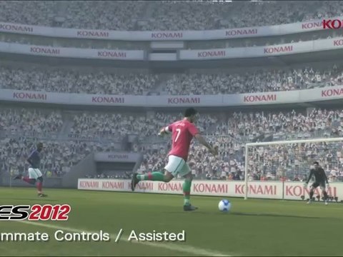 PES 2012 Teammate Assisted Controls Demo #1 Trailer