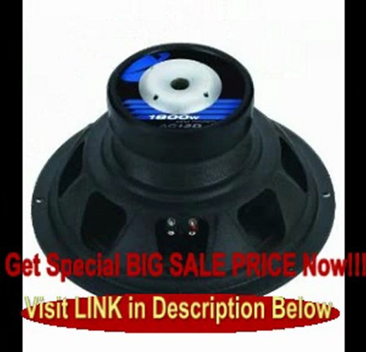 Planet Audio AC12D Subwoofer - Set of 1