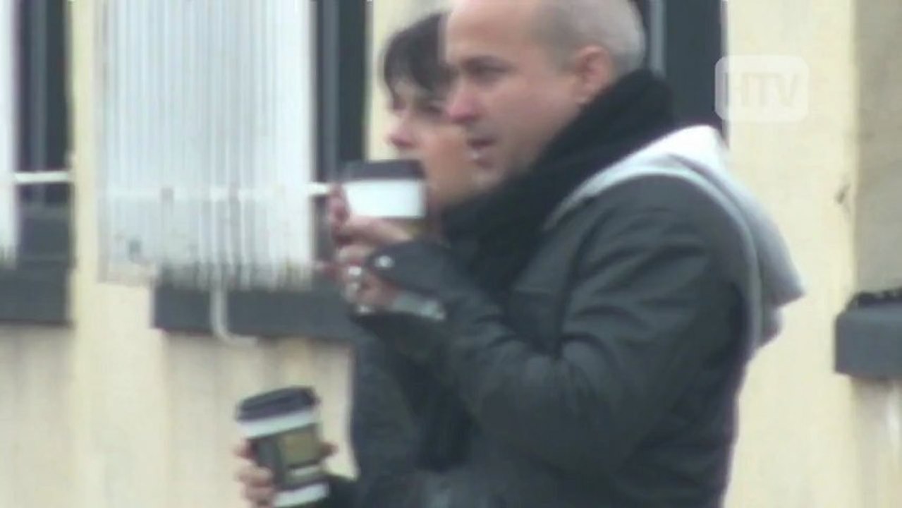 Welsh Corgi: Selma Blair Walks Her Rescued Pup.