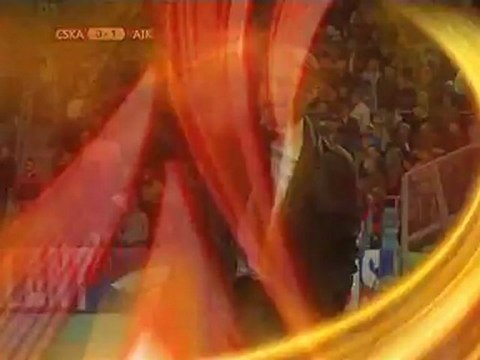 ЦСКА - АИК (Первый тайм)