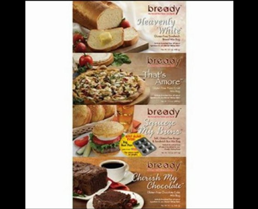 Bready Baking System Gluten Free Bread Machine With 3 Gluten Free Mixes