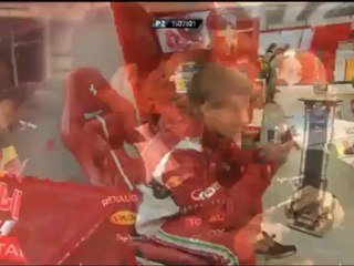 F1 2012: Round 12 Belgian GP Practice 2 Highlights
