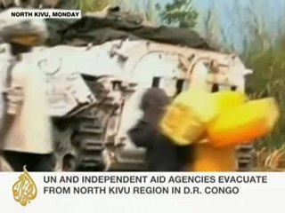 Peter Greste reports from Goma