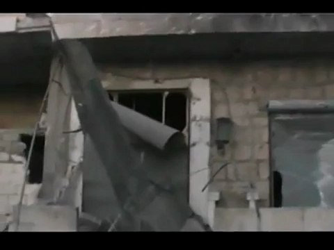 Syria فري برس ادلب معرة النعمان اثار القصف الهمجي 28-8-2012 ج1