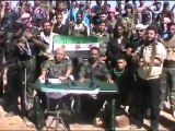 Syria فري برس  درعا تشكيل كتيبة وعد الحق التابعة للجيش الحر القطاع الجنوبي 28 8 2012