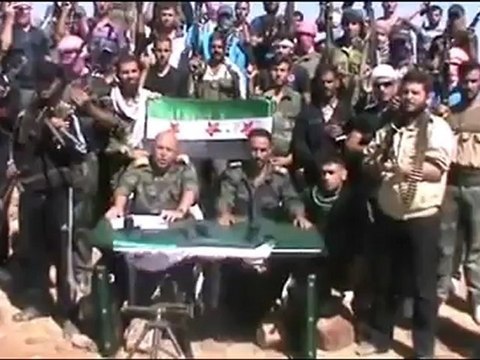 Syria فري برس درعا تشكيل كتيبة وعد الحق التابعة للجيش الحر القطاع الجنوبي 28 8 2012