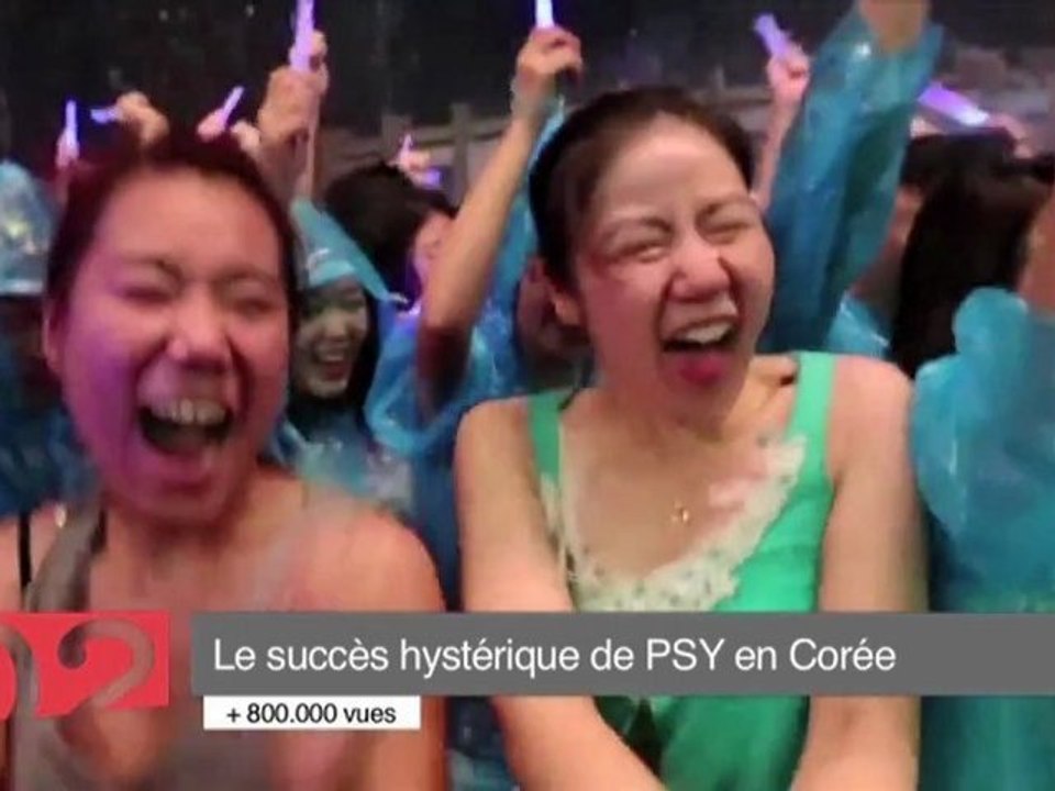 Top 5 : le succès hystérique de "Gangnam Style" en Corée