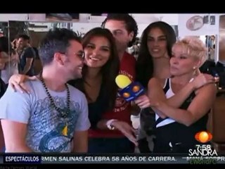 Sandra Echeverría, Maite Perroni y Mercurio ensayan con Yuri en (1N)