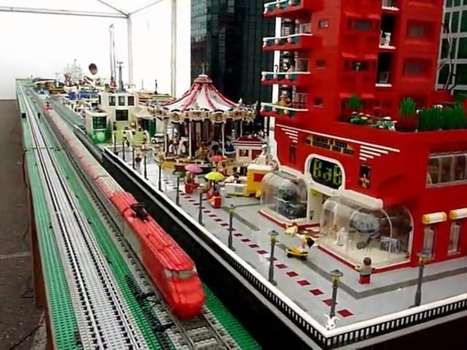 Lego Thalys and LGV Fanabriques 2010