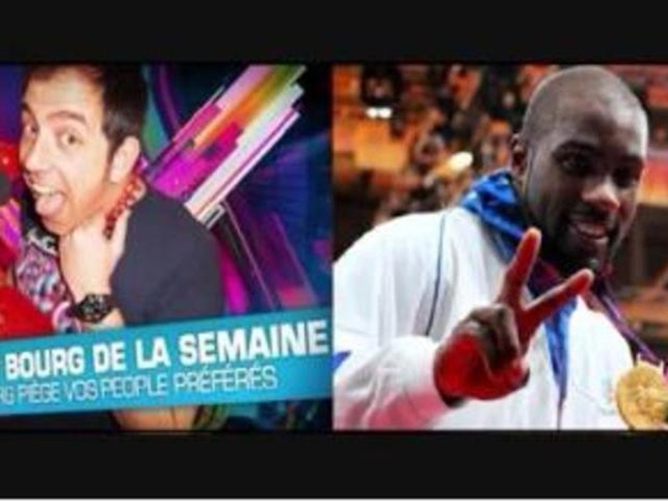 Teddy Riner se fait piéger par Olivier bourg.