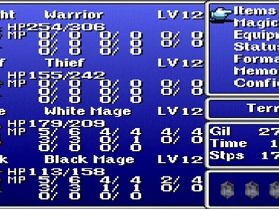 Let's Play Final Fantasy [Blind] (German) Part 24 - wieder in der Höhle