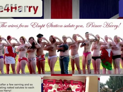 Nude Support for Prince Harry Takes the Internet by Storm