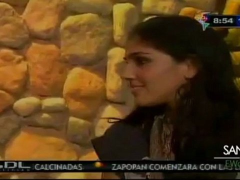 Sandra Echeverría en Entrevista (Televisa Guadalajara)