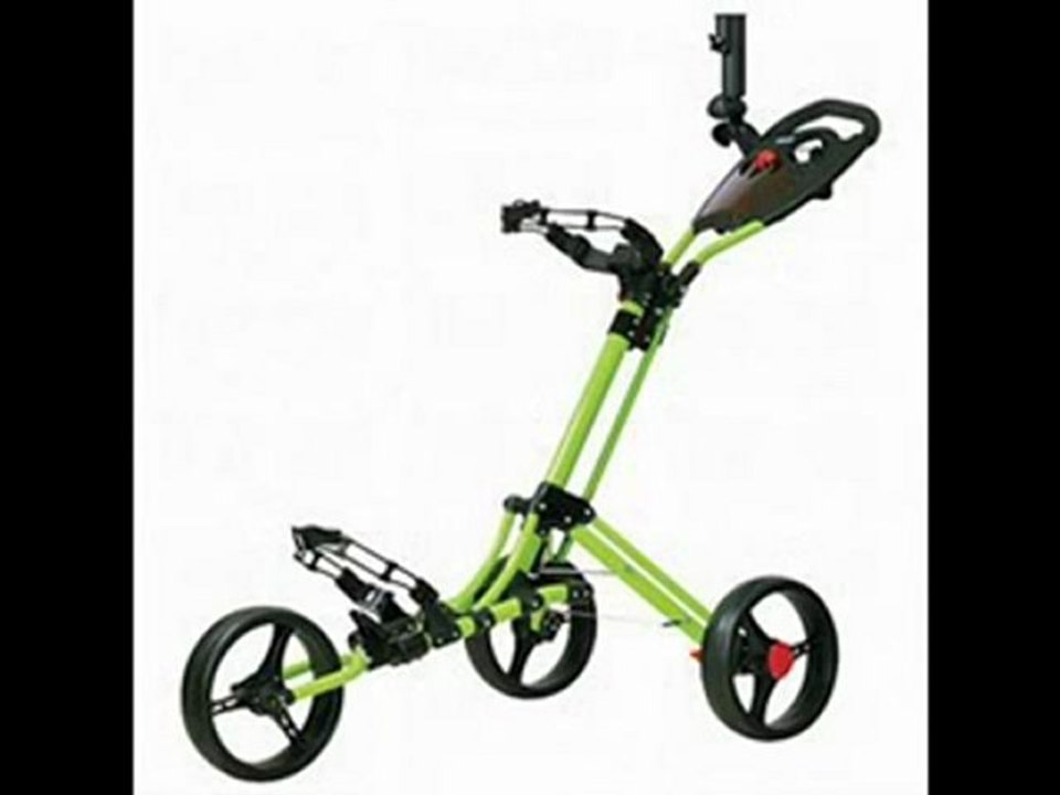 CaddyTek CaddyLite One Click Folding Golf Push Cart