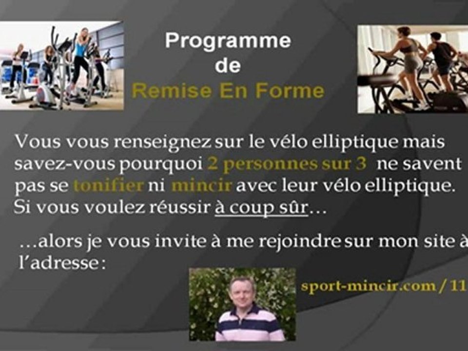 Velo elliptique treo fitness m207