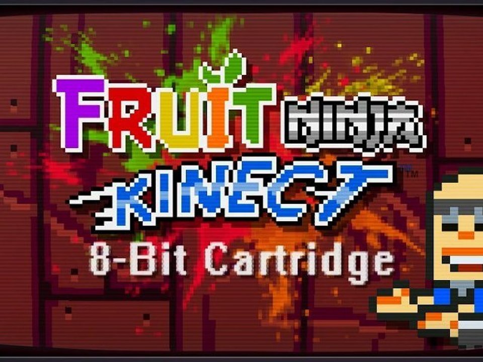 Fruit Ninja Kinect | "8-Bit Cartridge DLC" Trailer | 2012 | HD