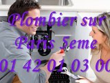 Plombier Paris 5 tel : 01.40.18.40.40 Plomberie 75005 eme