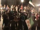 Syria فري برس  حماه المحتلة  مسائيه رائعه جداً من احرار الشيخ عنبر   28-8-2012