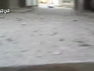 Syria فري برس  دمشق - جوبر _ القصف العشوائي على المنازل  28_8_2012 ج3