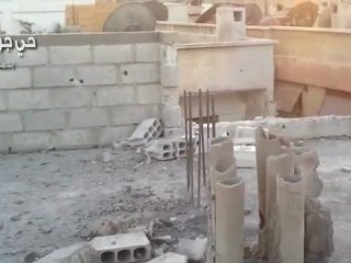Syria فري برس  دمشق - جوبر _ القصف العشوائي على المنازل  28_8_2012 ج4