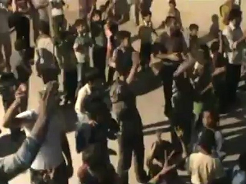 Syria فري برس  ريف حلب-دابق__ مسائية تنديدا بمجزرة داريا  28_8_2012