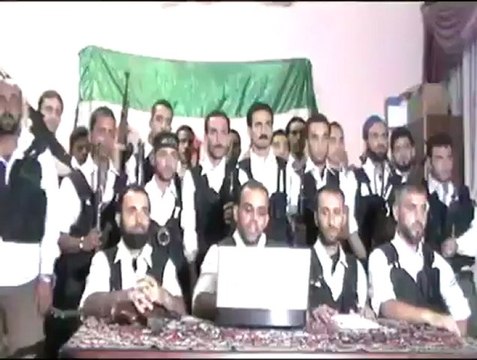 Syria فري برس حلب بيان تشكيل سرايا امن الثورة في مدينة حلب 28-8-2012