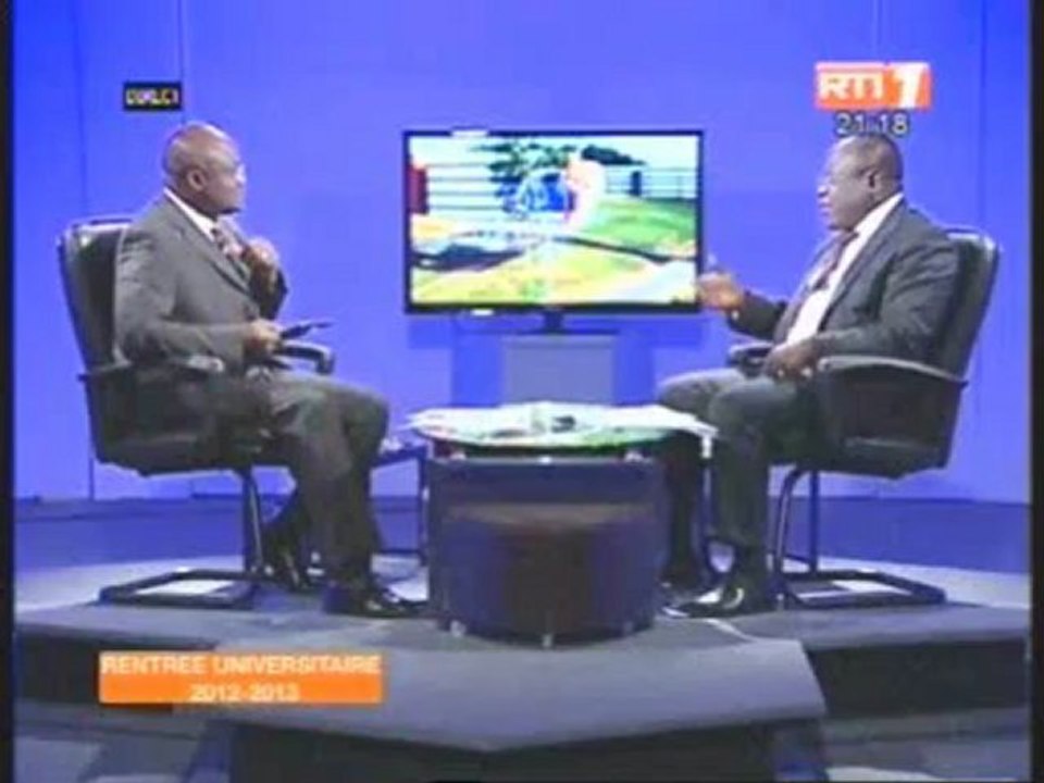 Quelle réntrée universitaire 2012-2013 avec le Ministre Cissé Bacongo