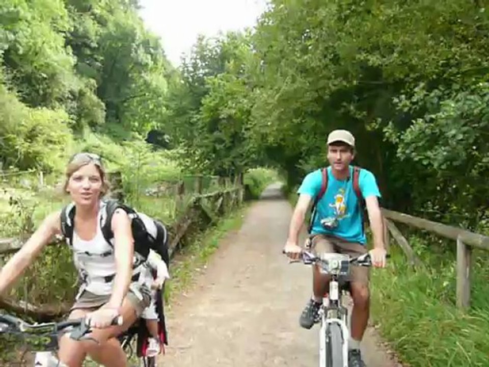 Vélo dans la vallée de l'ours