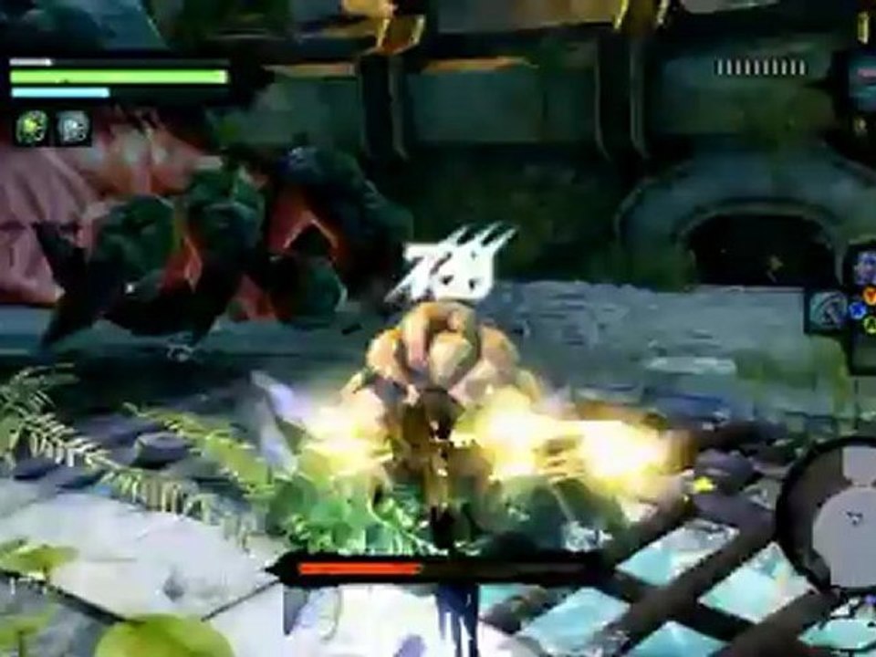 Darksiders 2 - Combat contre Karkinos