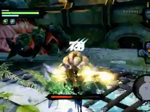 Darksiders 2 - Combat contre Karkinos