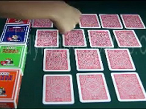 Luminous marked cards:Modiano Texas Holdem marked cards