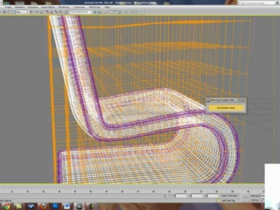 3dsmax shell modifier & deletemesh