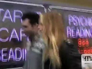 Adam Levine Shops Melrose Avenue.