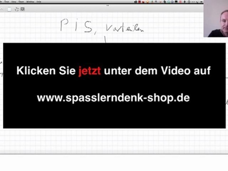 PIS, Vorteile, Prüfungsfrage